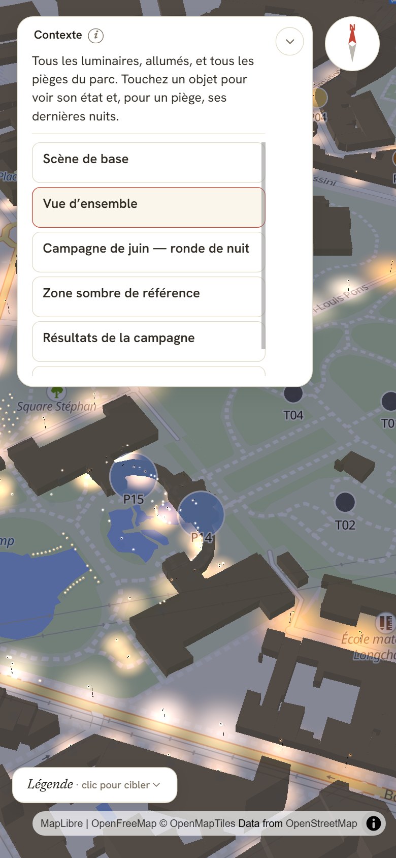 Le choix d’un contexte sur le téléphone